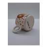 El Yapımı Seramik Kadın Figürlü Kupa Bardak Mug (HANDMADE)