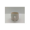 El Yapımı Seramik Bitki Figürlü Kupa Bardak Mug Modern Art